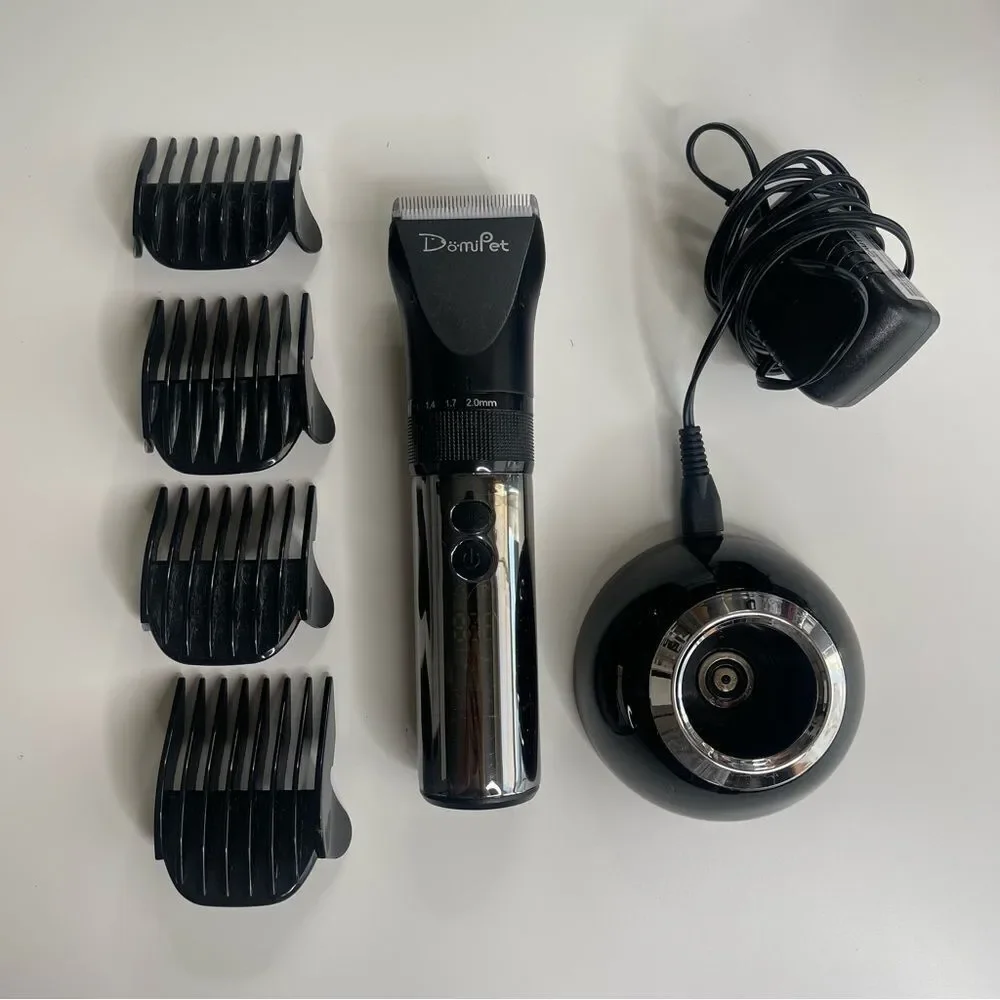 Domipet Cordless Dog & Cat Grooming Trimmer 6 PCS. Set